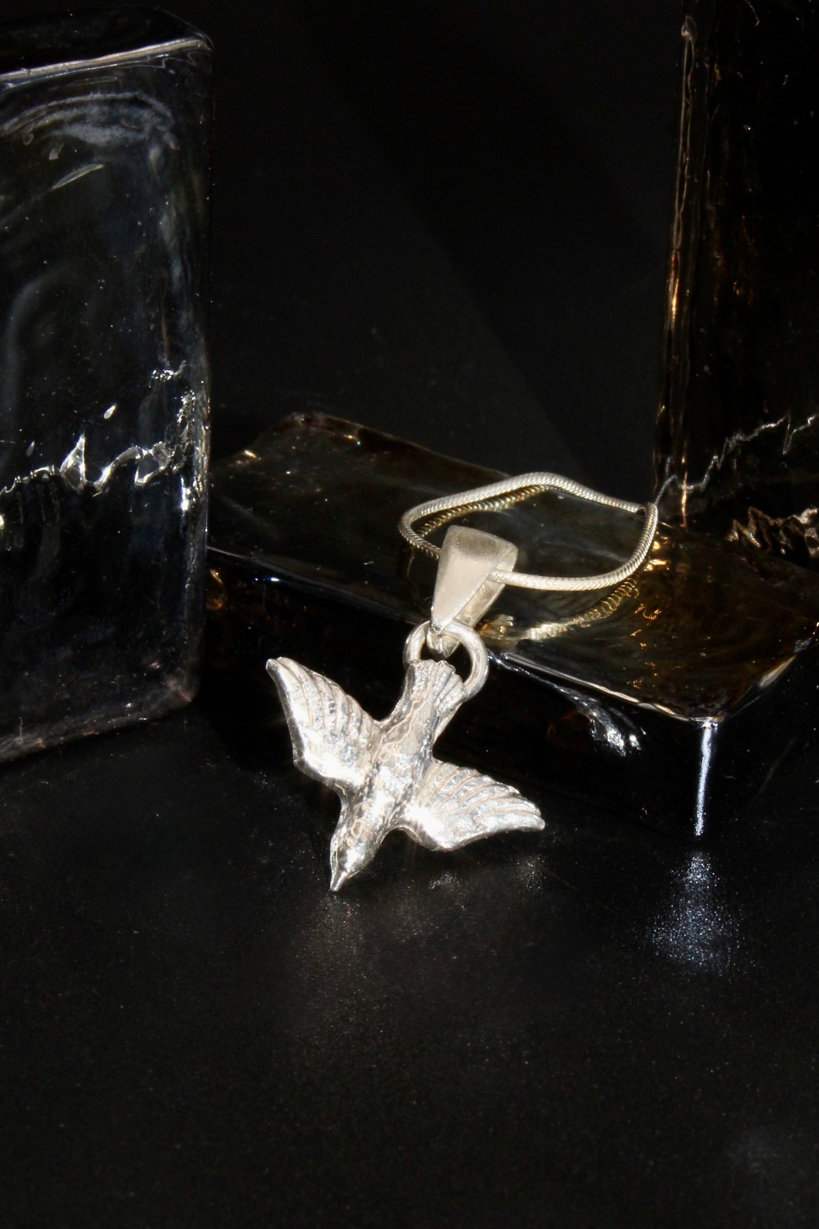 Bird Charm Pendant