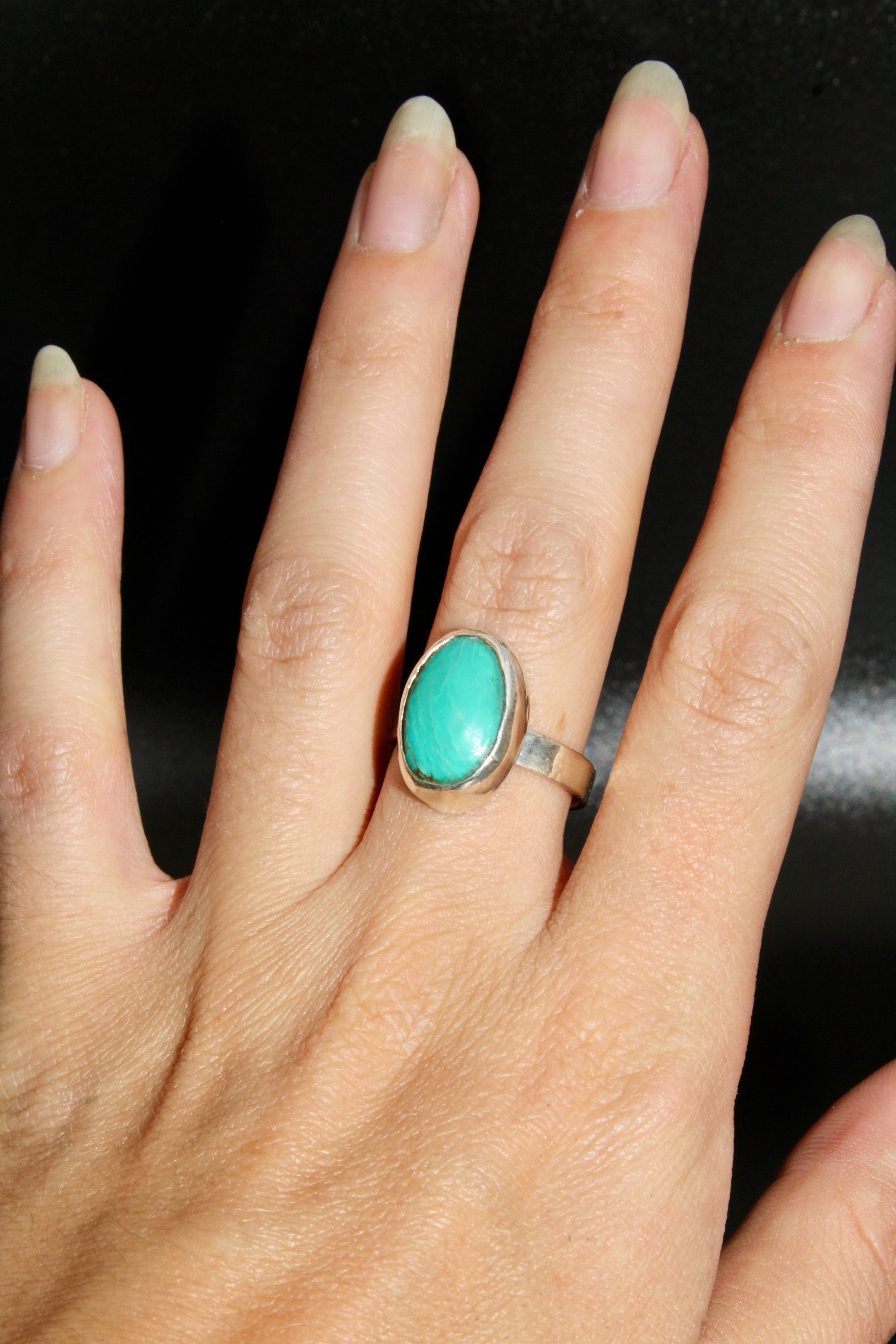 Classic Kingman Turquoise Ring