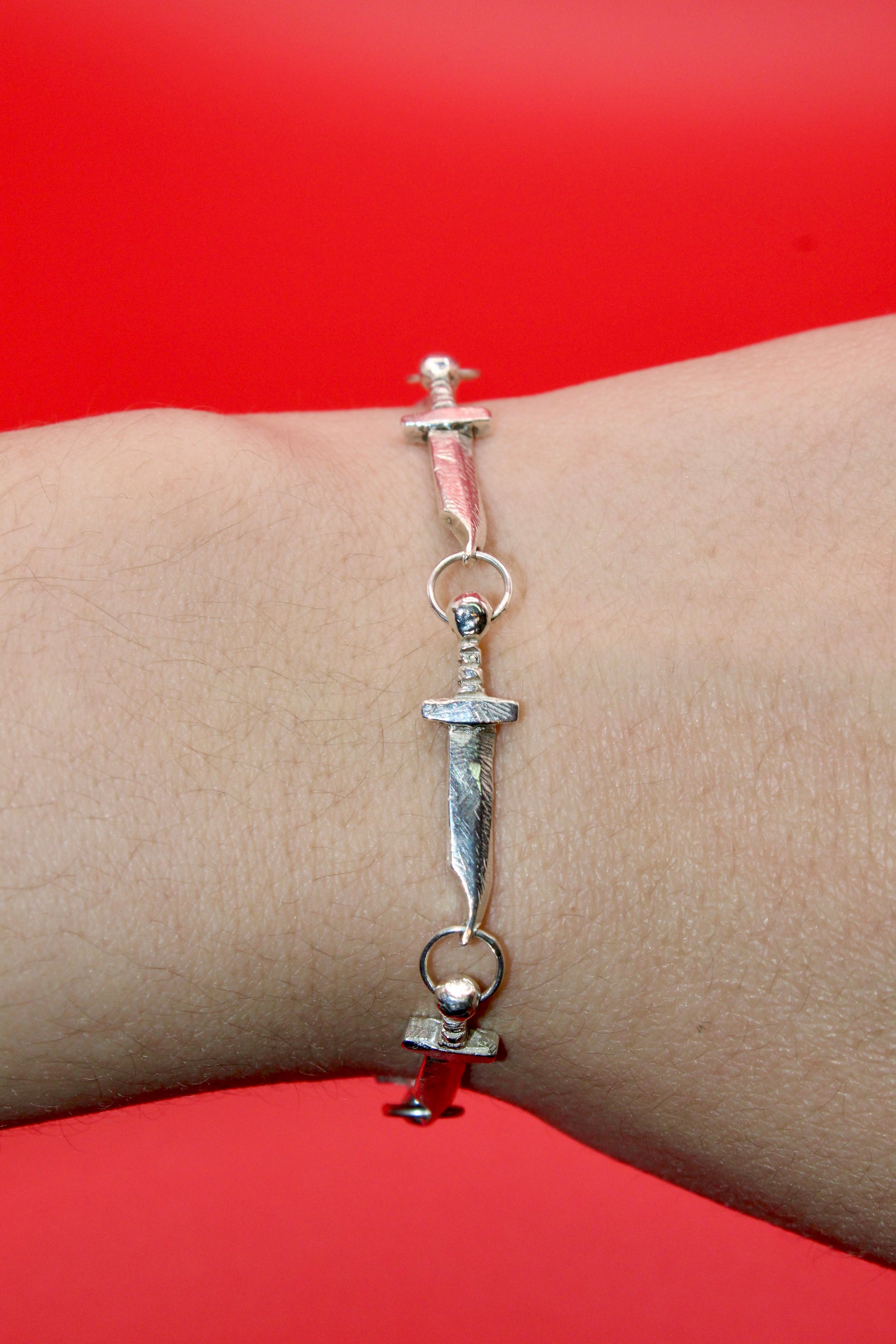 Sterling Silver Bowie Bracelet