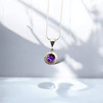 Skyli Amethsyt Pendant