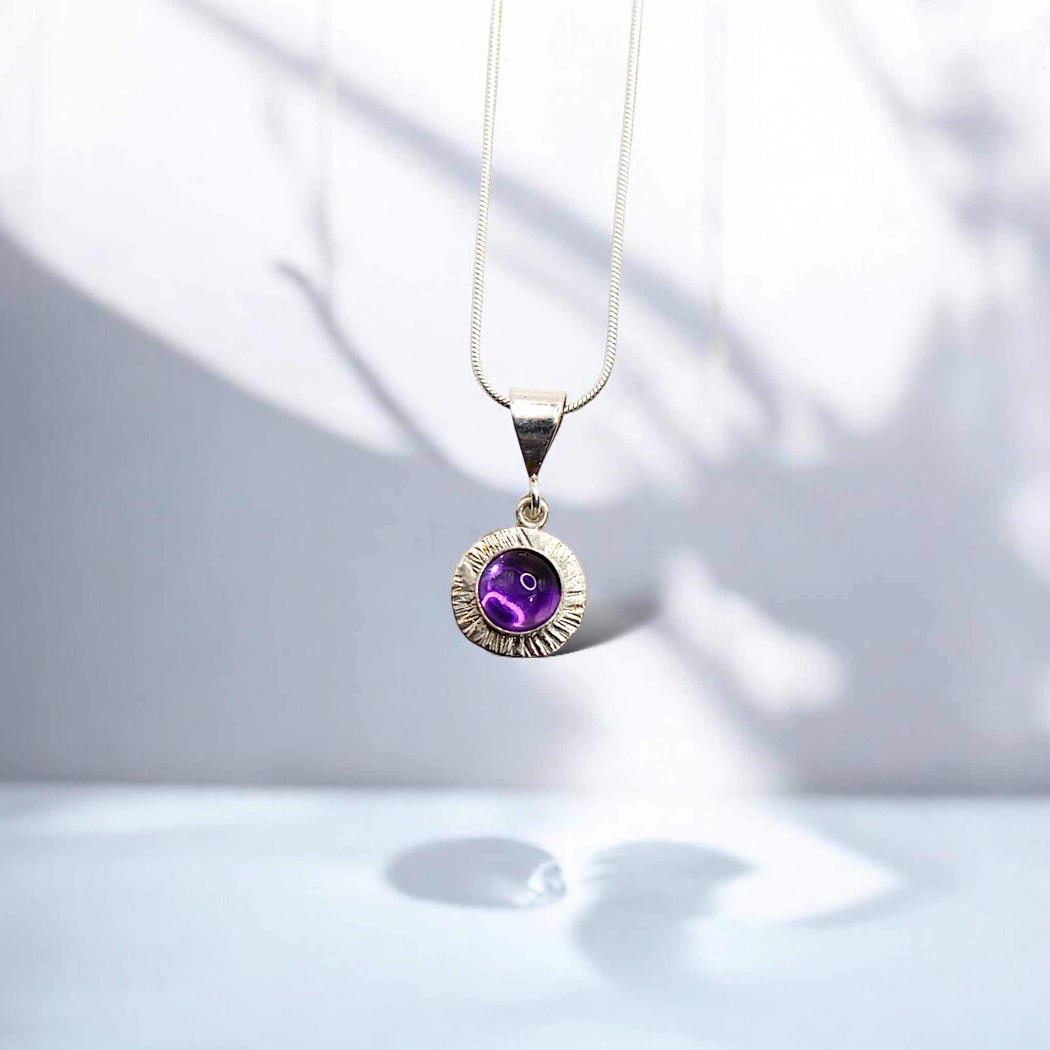 Skyli Amethsyt Pendant