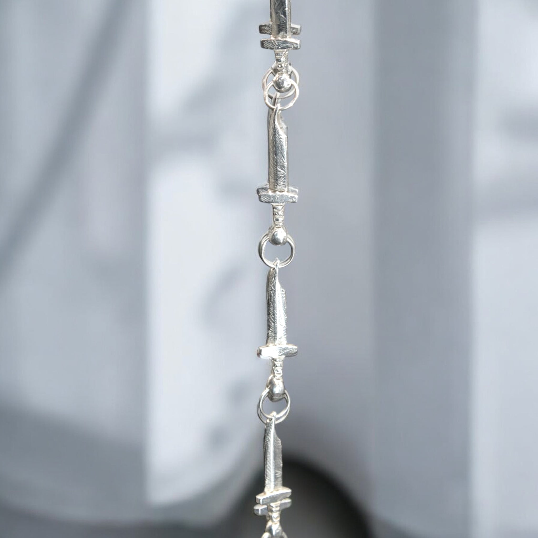 Sterling Silver Bowie Bracelet