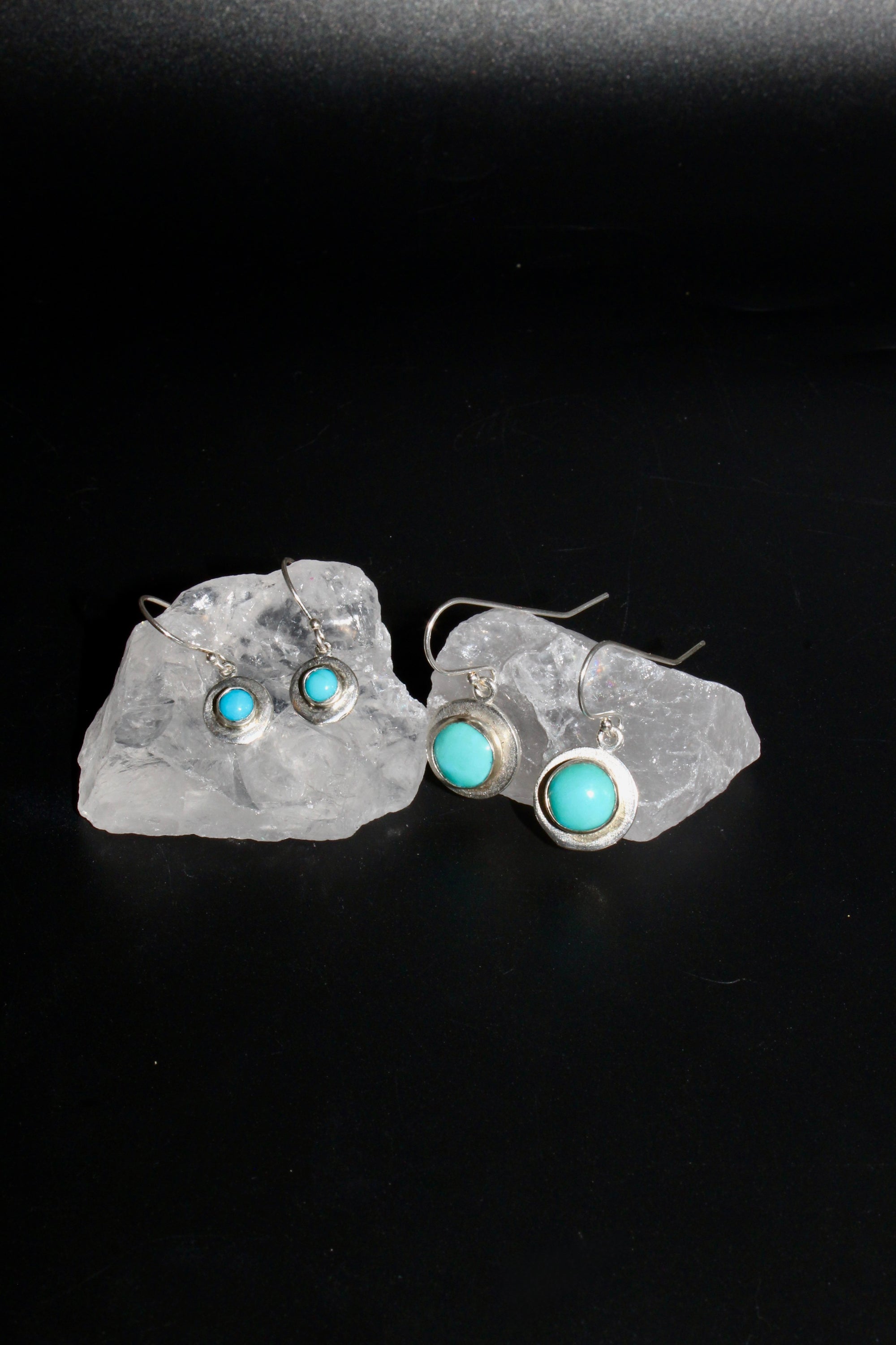 Skyli Turquoise Dangle Earrings