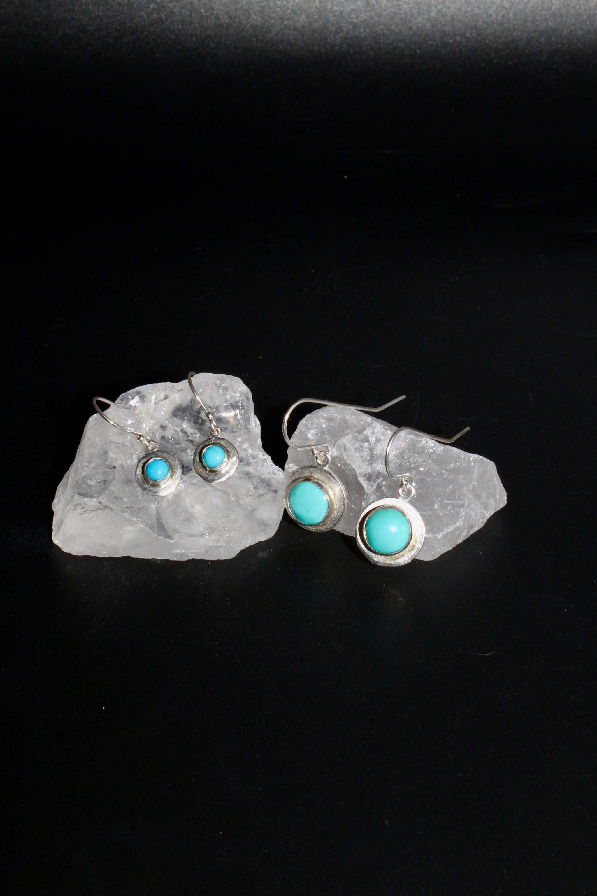 Skyli Turquoise Dangle Earrings