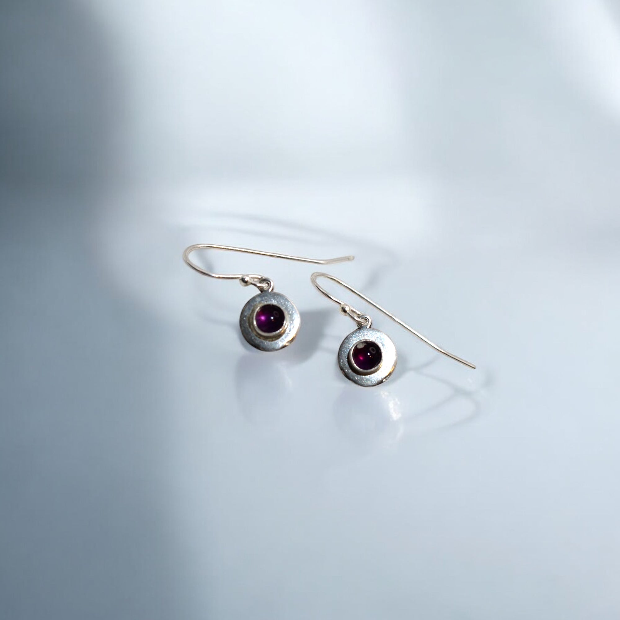 Skyli Amethyst Dangle Earrings