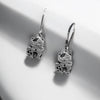 Lucky Cat Lever Back Earrings