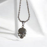 Sterling Silver Skull Pendant