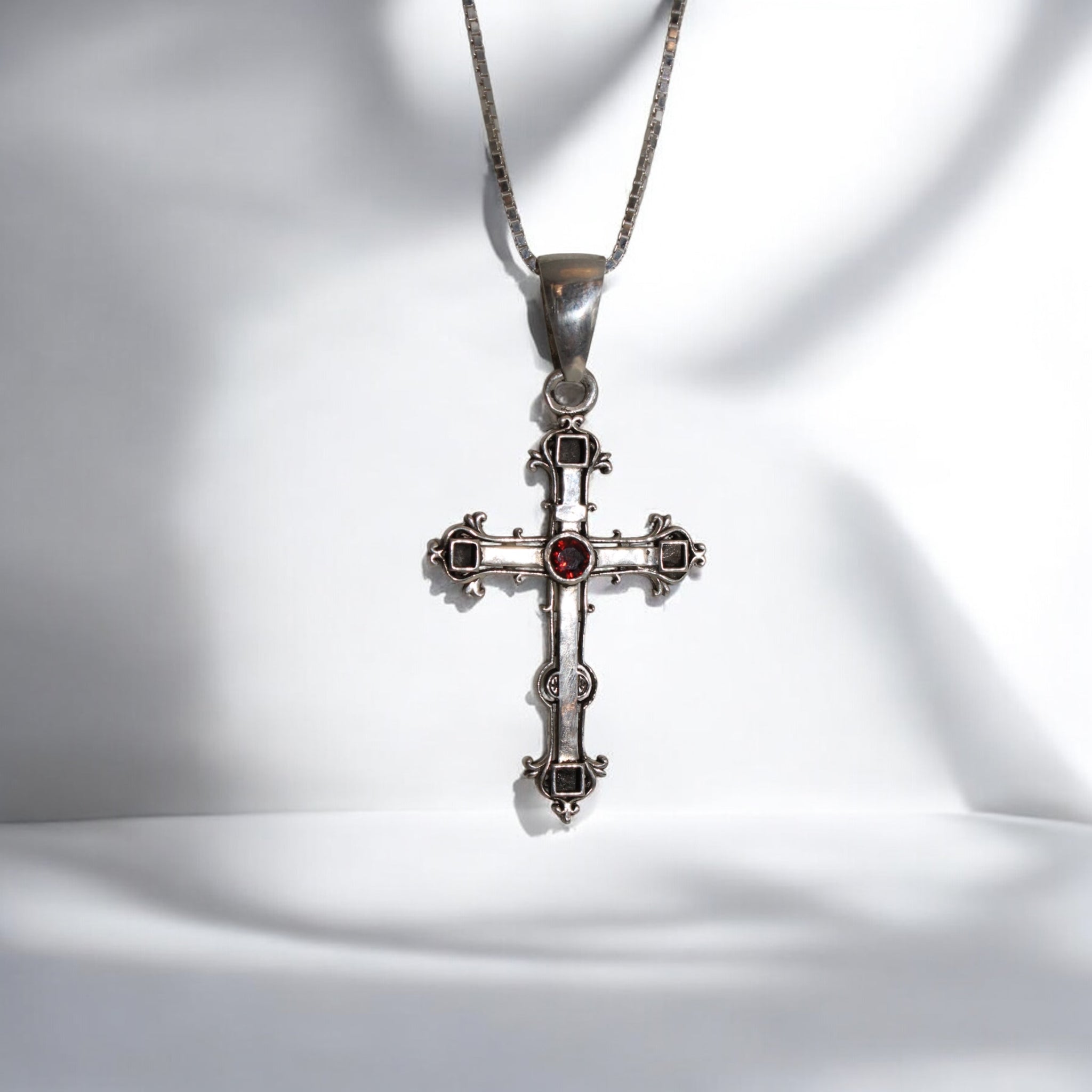 Miguel's Garnet Cross
