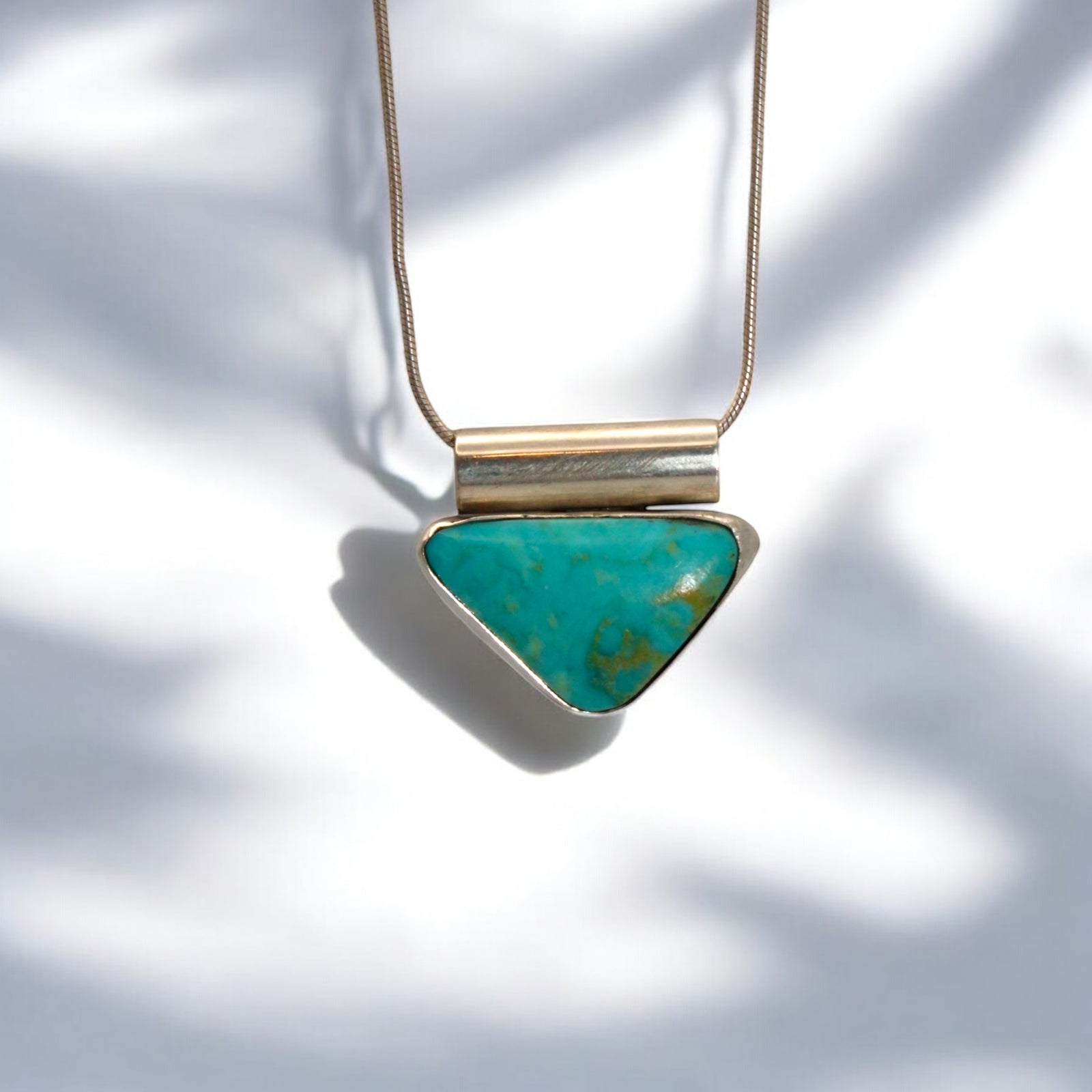 Sunset Kingman Turquoise Pendant
