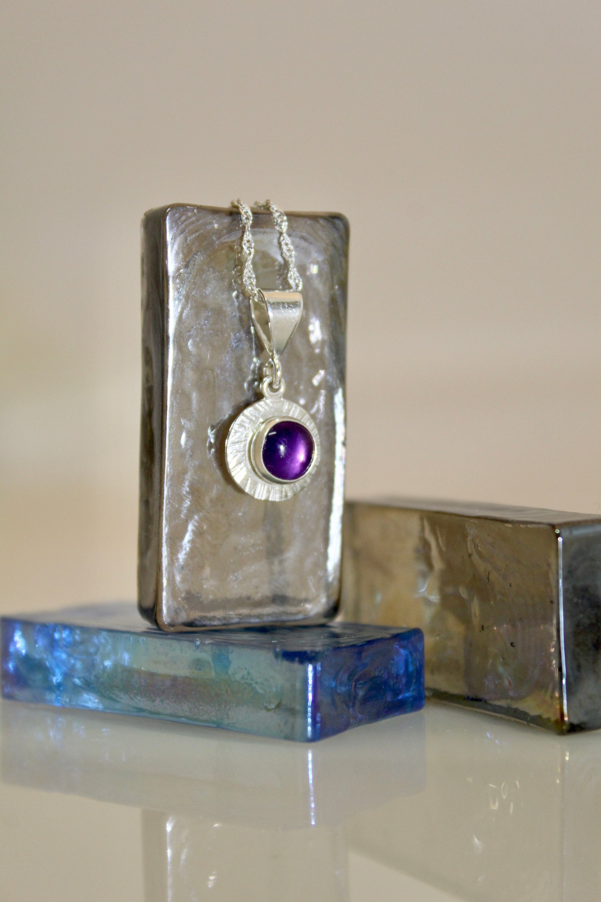 Skyli Amethsyt Pendant