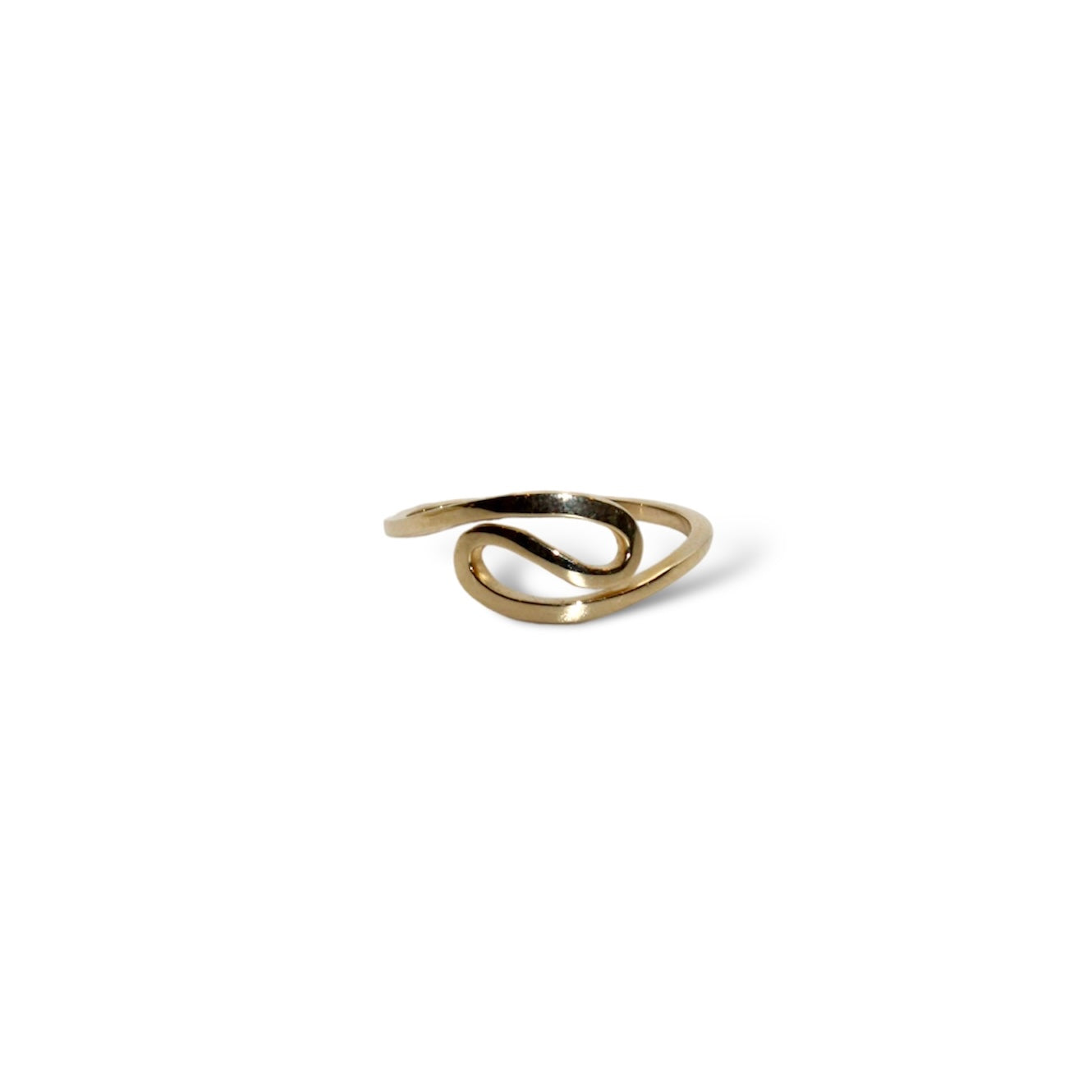 Gold Wave Ring