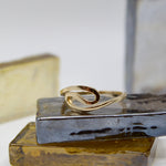 Gold Wave Ring
