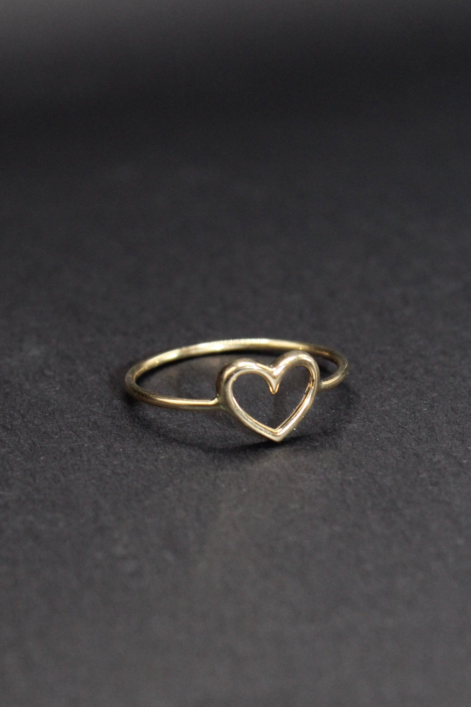 Golden Heart Ring