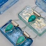 Mini Pear Turquoise Sunset Pendant