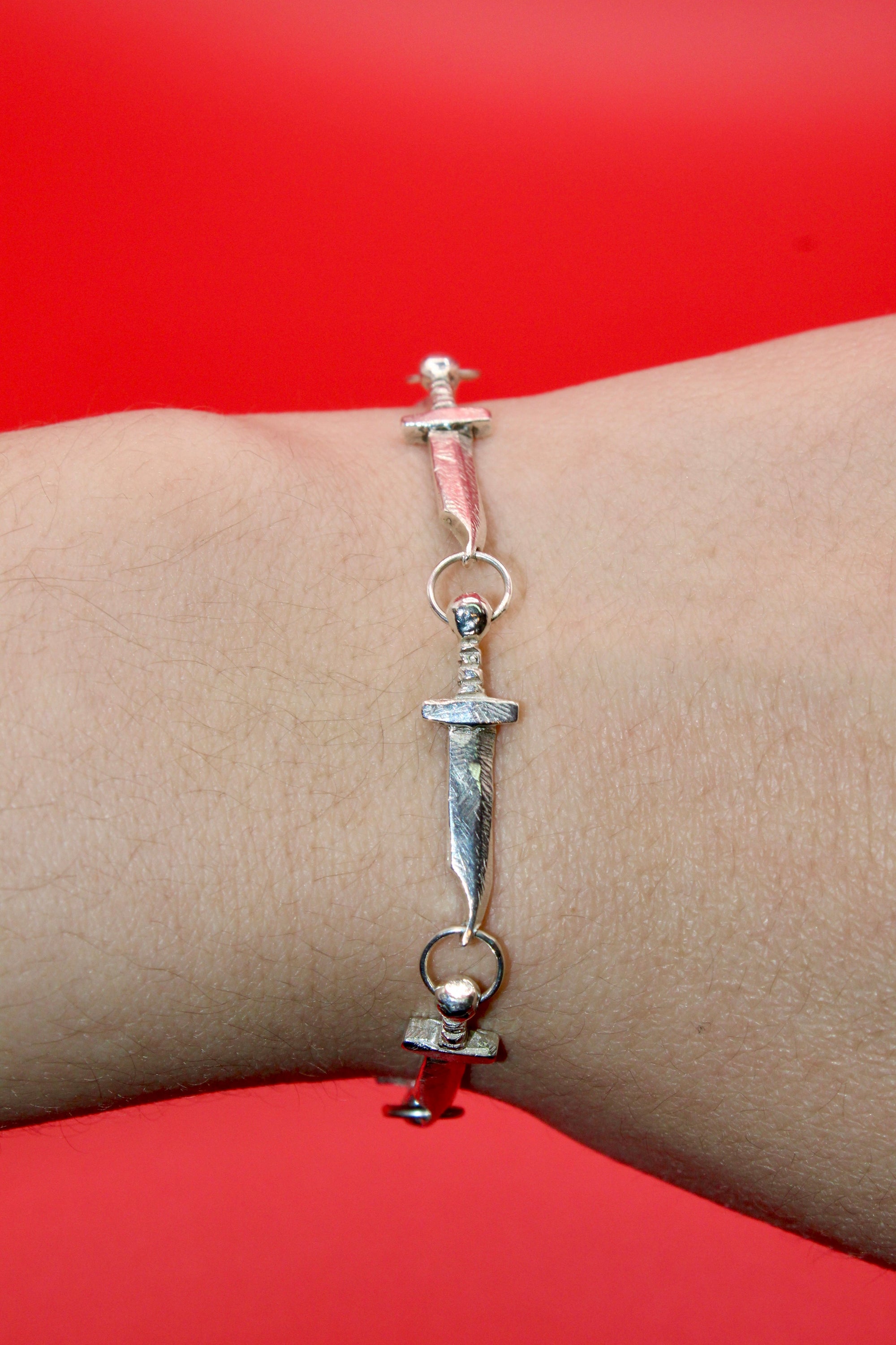 Sterling Silver Bowie Bracelet