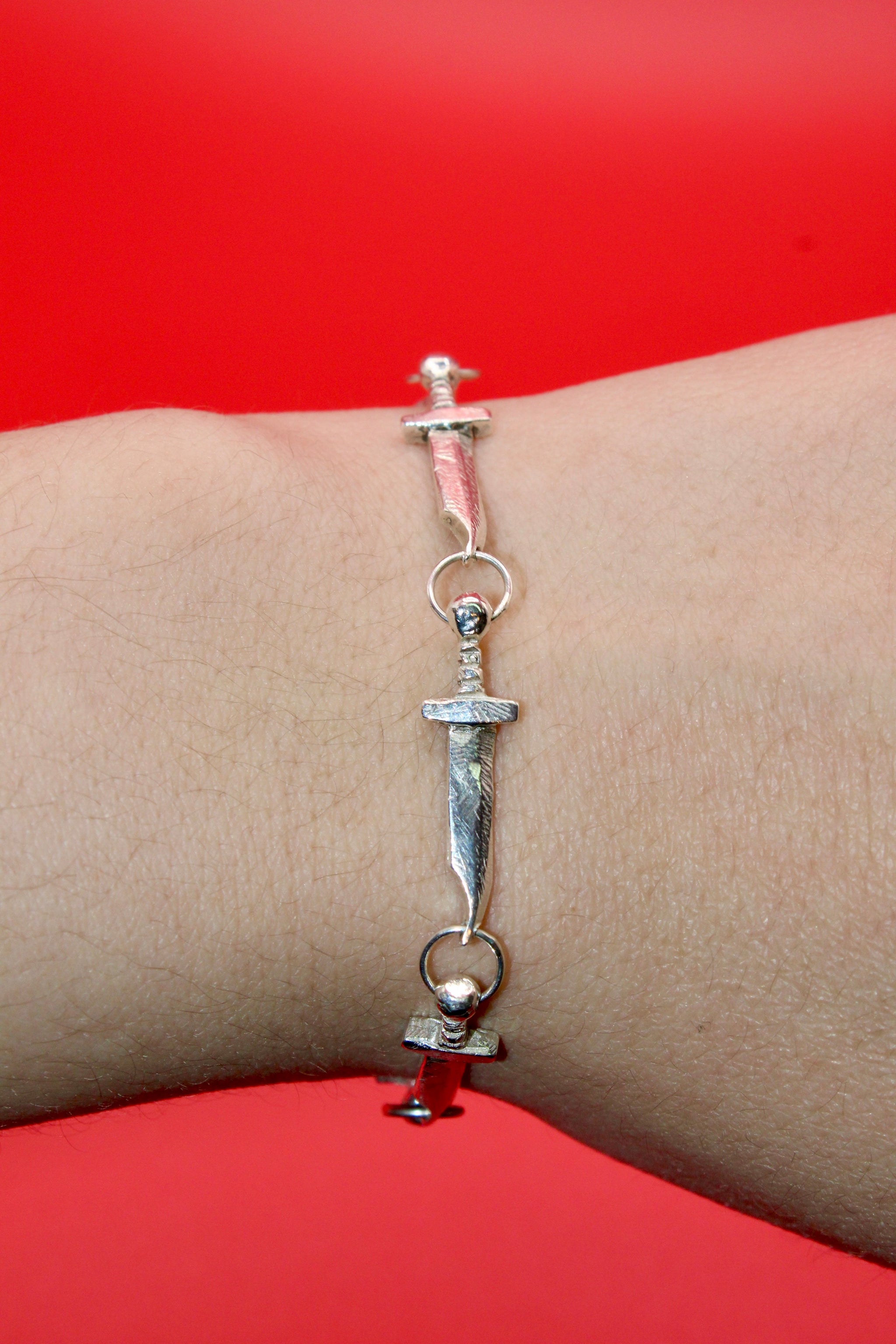 Sterling Silver Bowie Bracelet