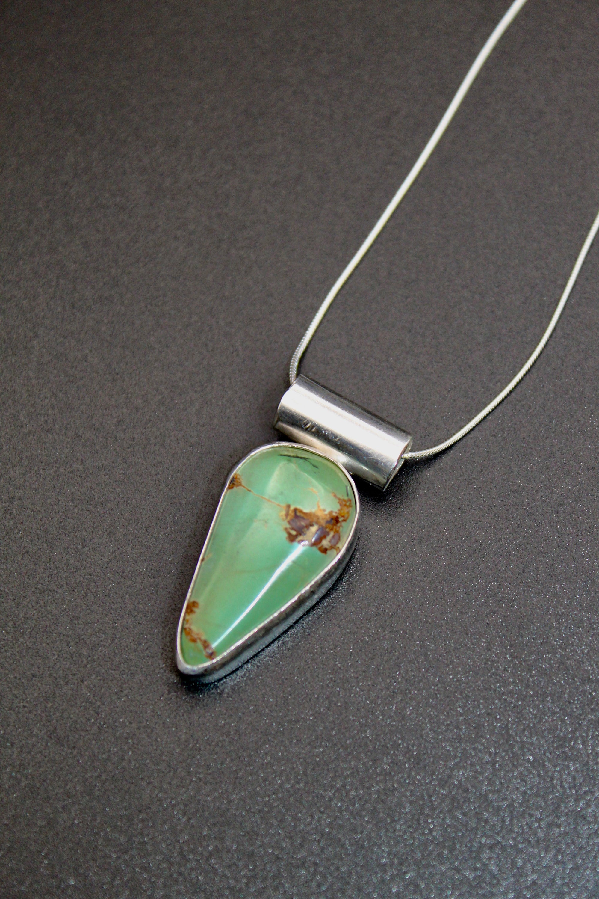 Sunset Variscite Pendant