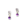Gemstone Stud Earrings