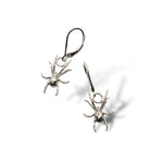 Spider Lever Back Earrings