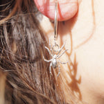 Spider Lever Back Earrings