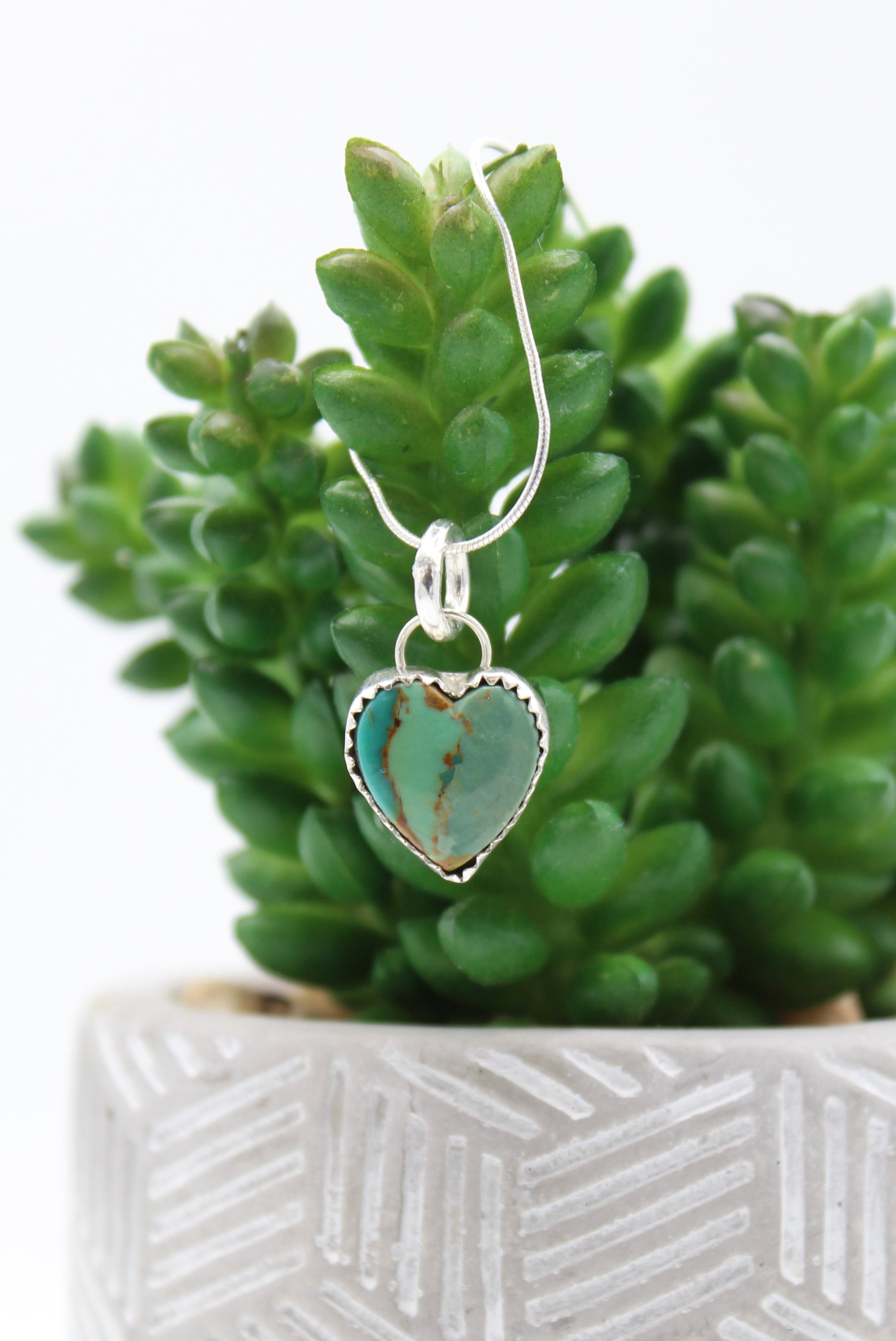 Turquoise Heart Pendant