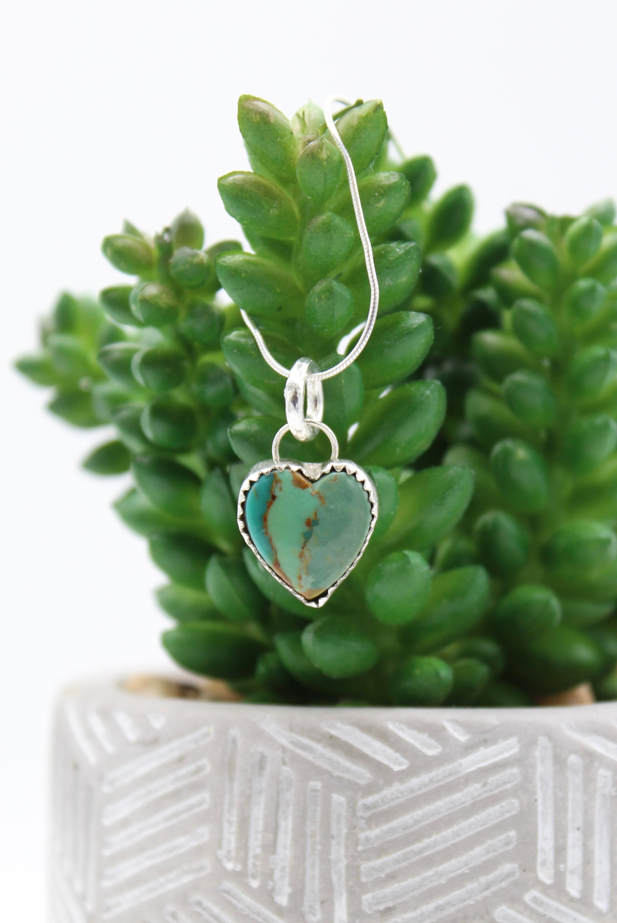 Turquoise Heart Pendant