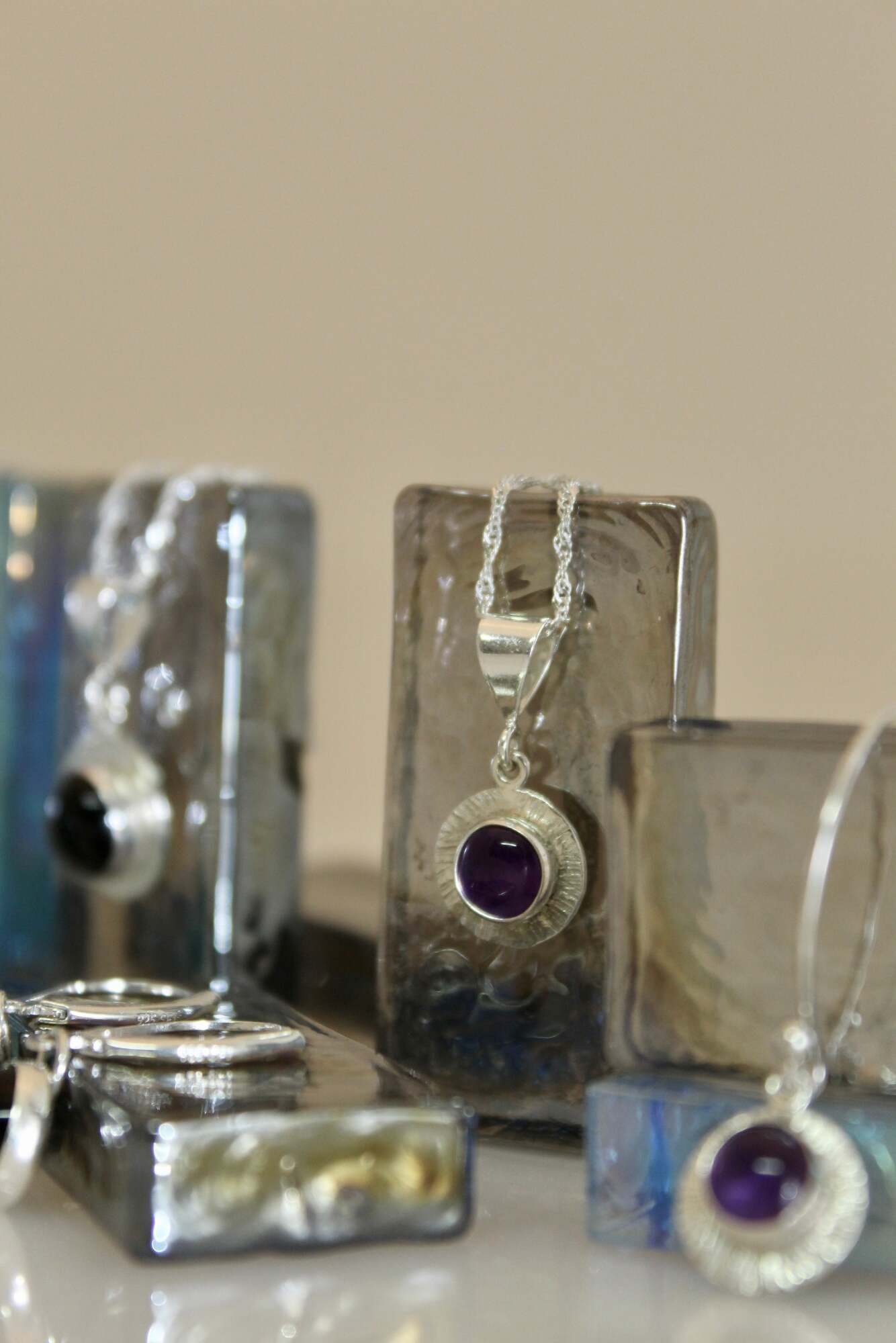 Skyli Amethsyt Pendant