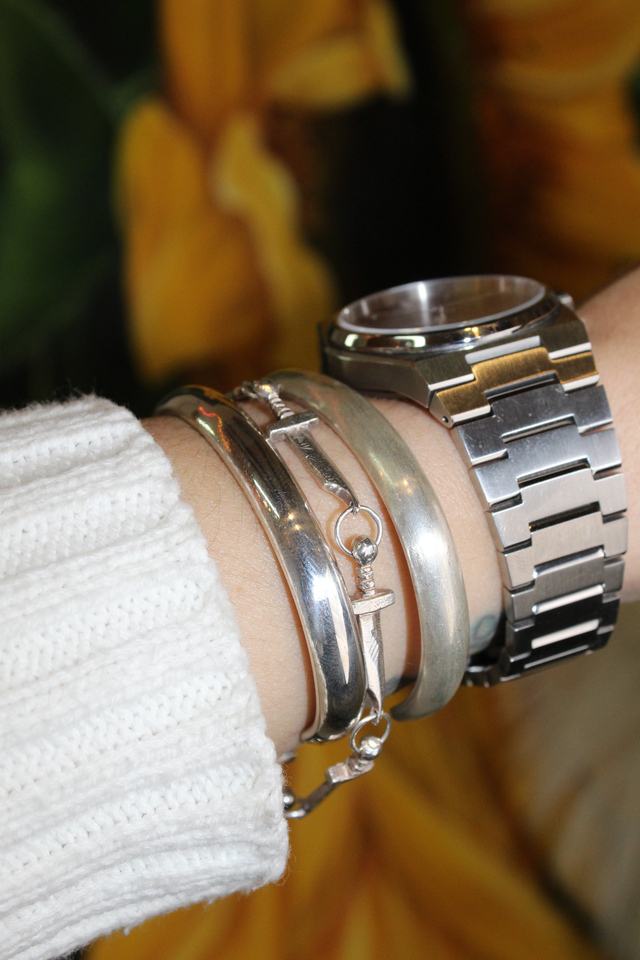 Heavy Silver Cuff