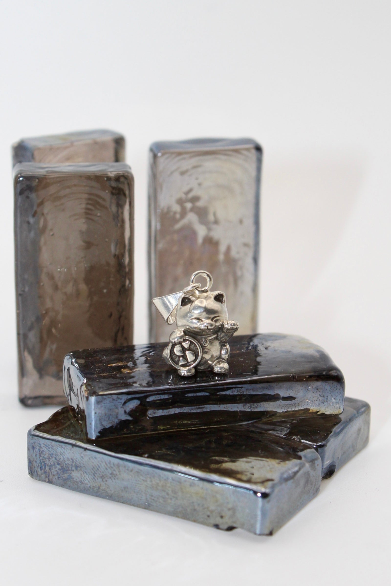 3D Lucky Cat Pendant