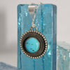 Turquoise Sunflower Pendant