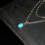 Layered Turquoise Pendant