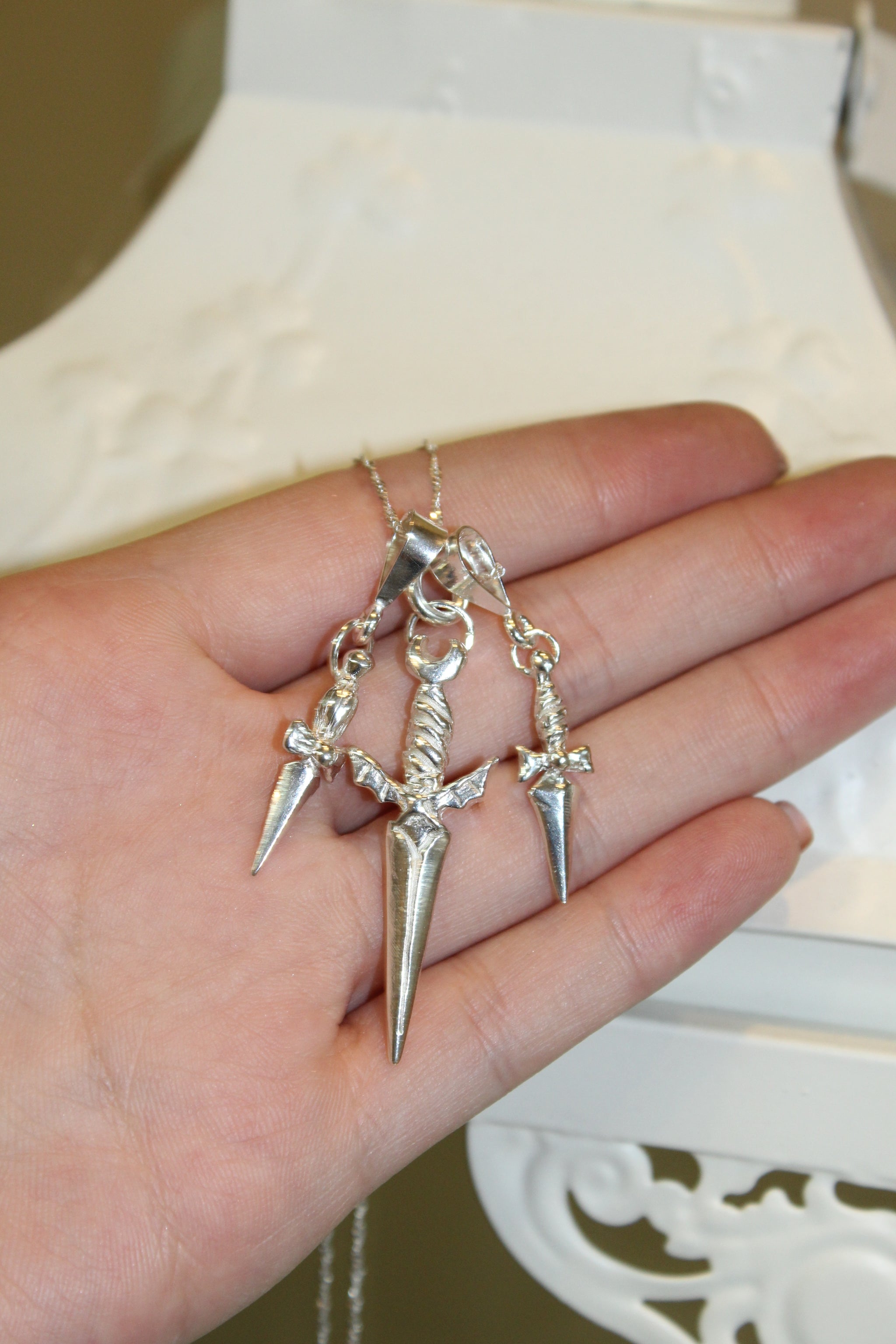 3D Mini Dagger Pendant