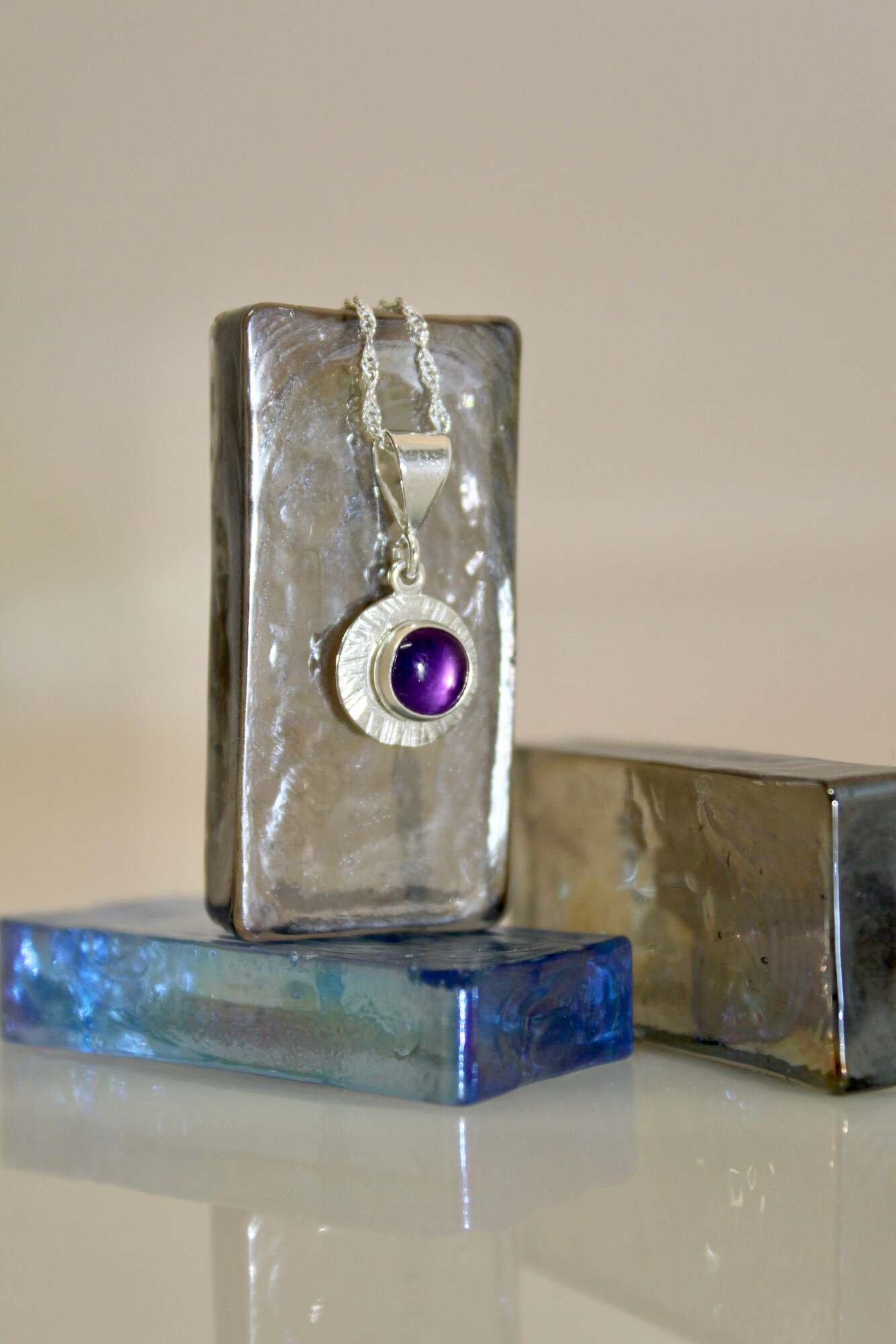 Skyli Amethsyt Pendant