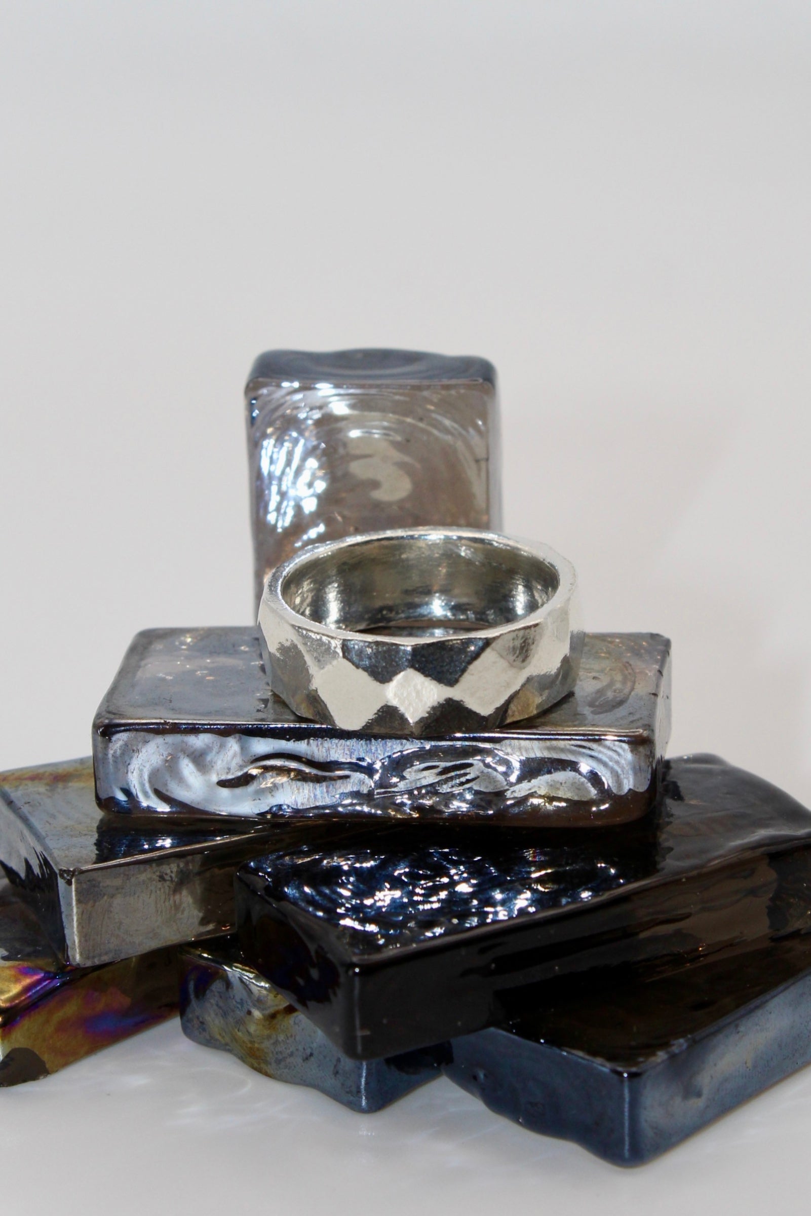 Adam's Terrain Sterling Silver Ring