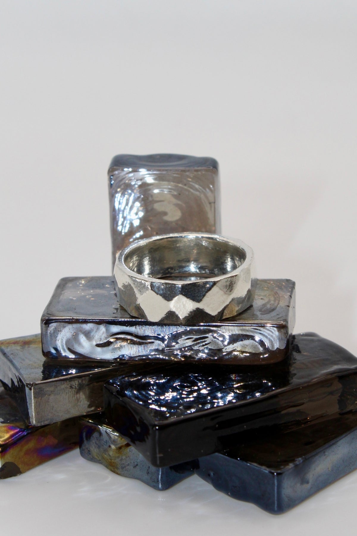 Adam's Terrain Sterling Silver Ring