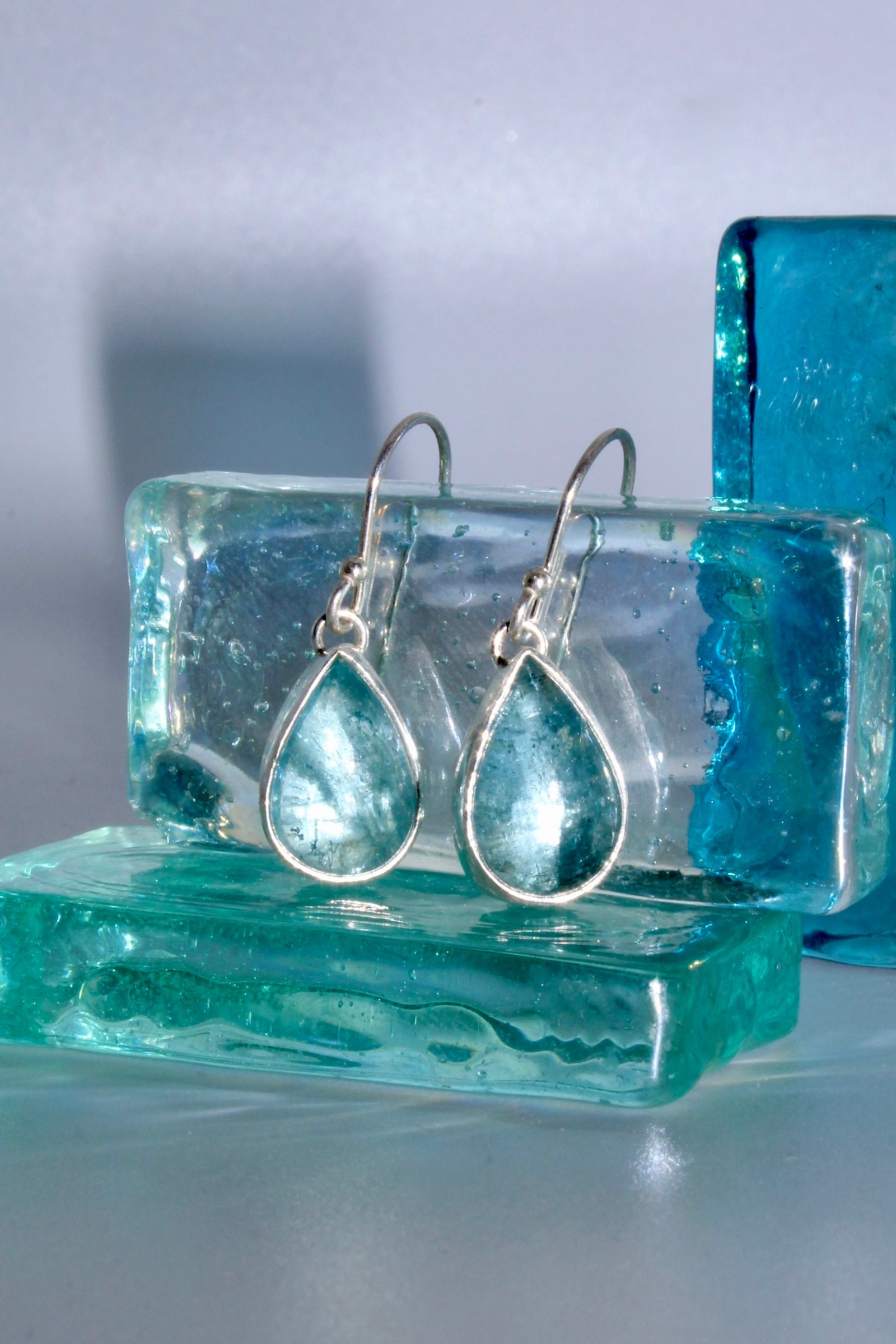 Aquamarine Dangles