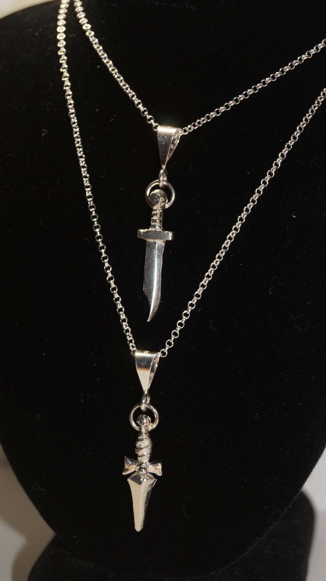 Mini Bowie Knife Pendant