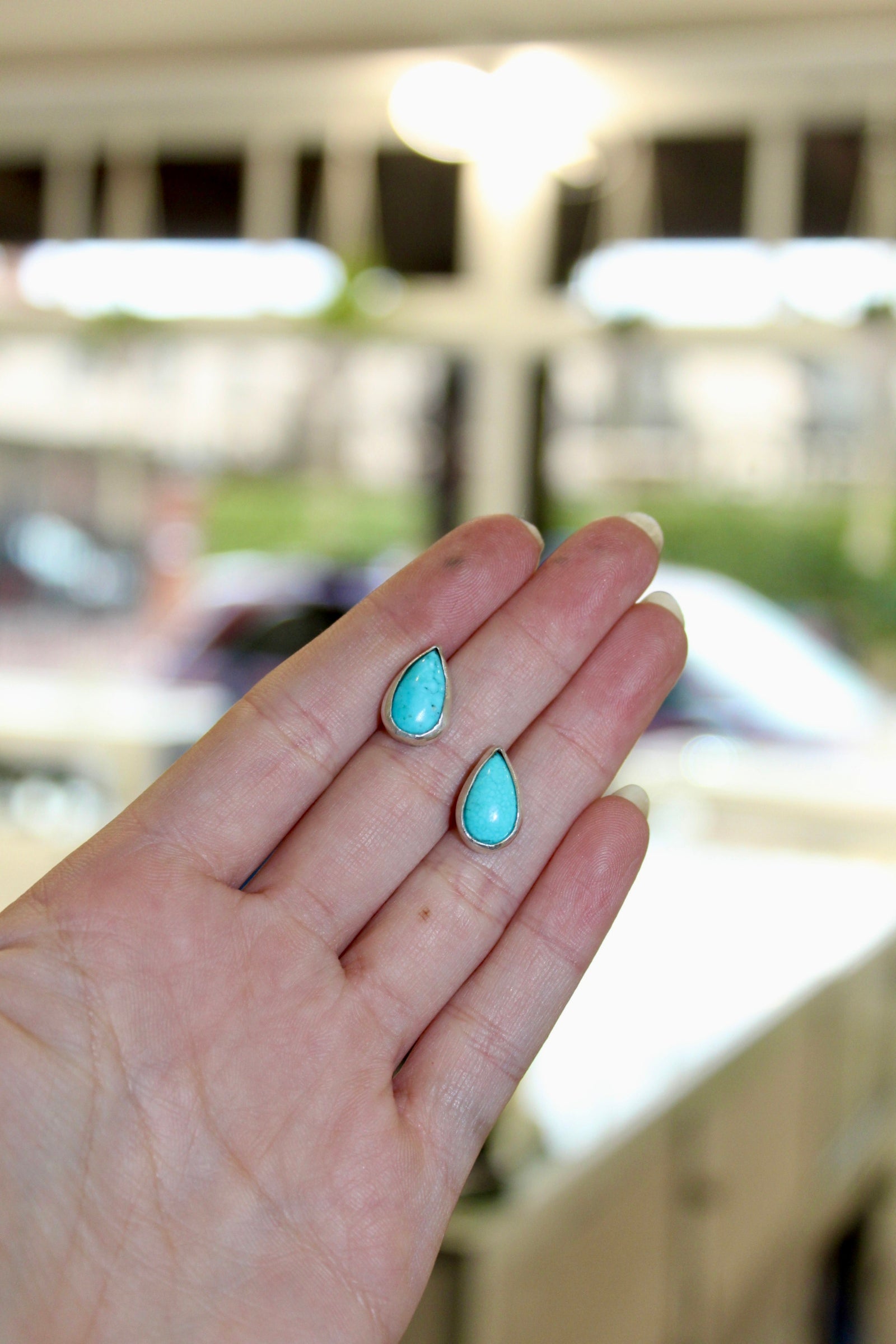 Blue Sky Silver Studs