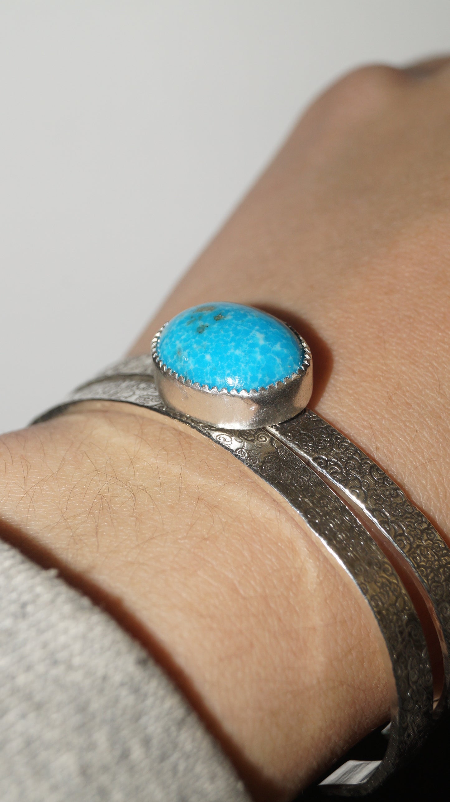 Kingman Turquoise Cloud Cuff