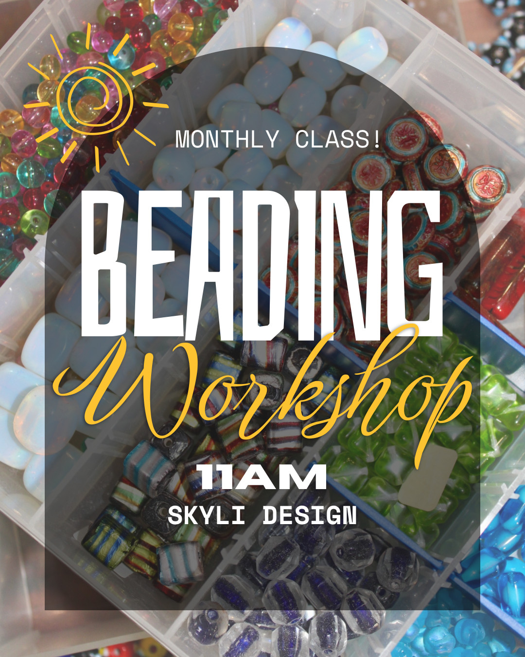 Community Beading Workshop 11AM Sept 6th
