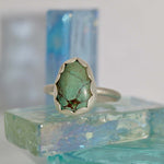 Scalloped Turquoise Ring