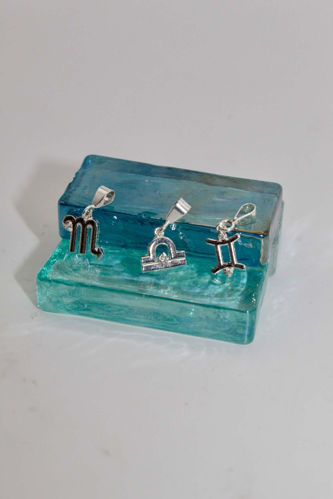 Zodiac & Birthstone Charm Necklace