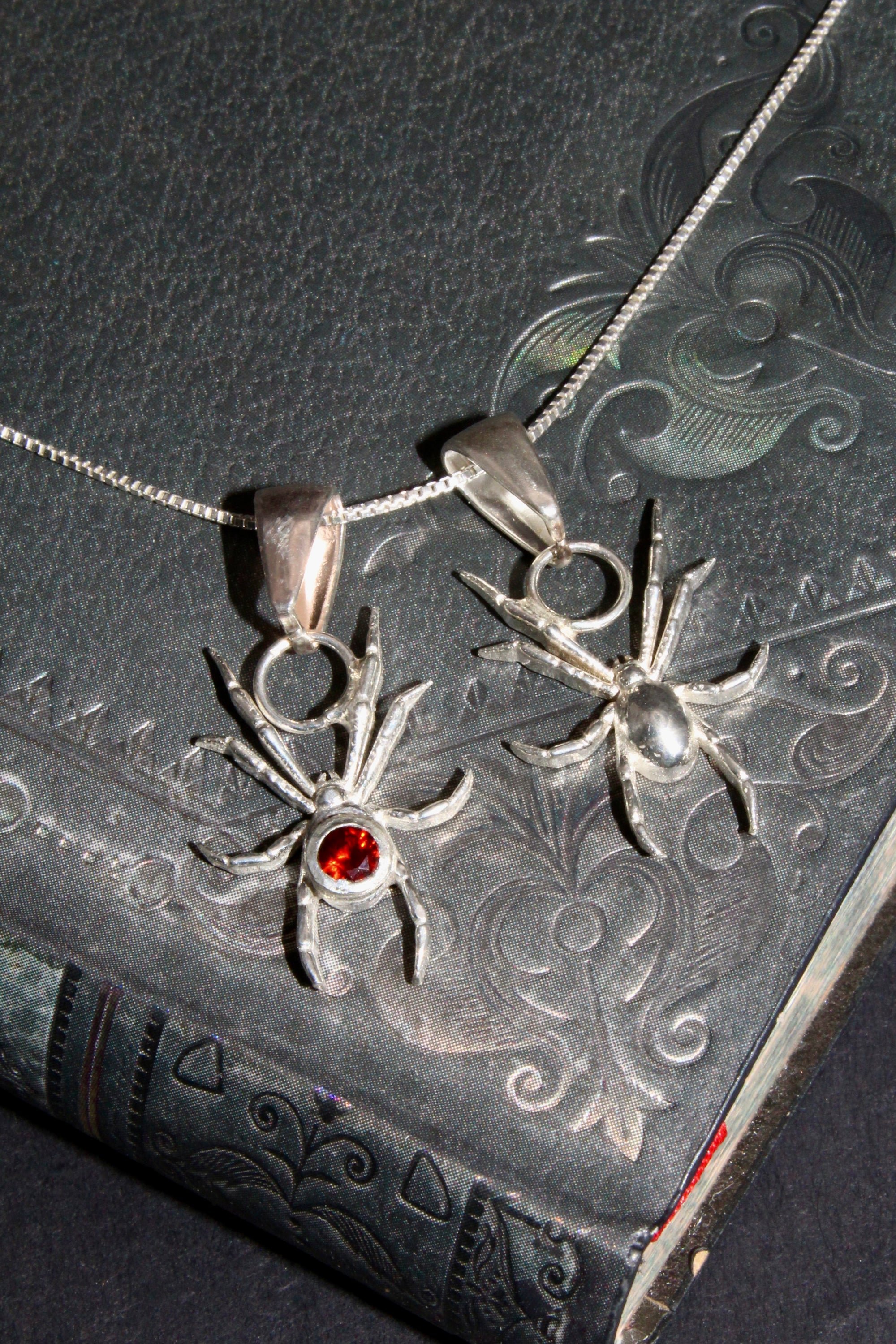 Spider Charm Necklace