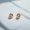 Golden Knot Earrings