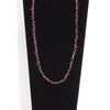 Garnet Nugget 15" Choker Beaded Necklace