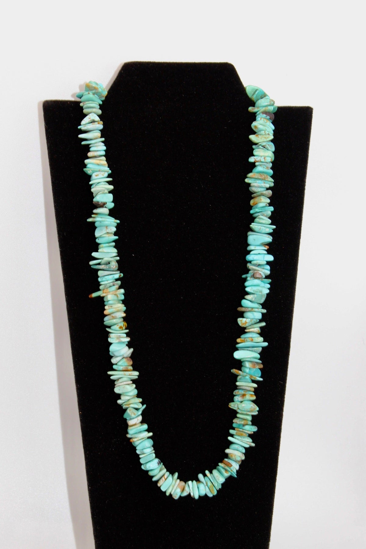 Green Tibetan Turquoise Necklace