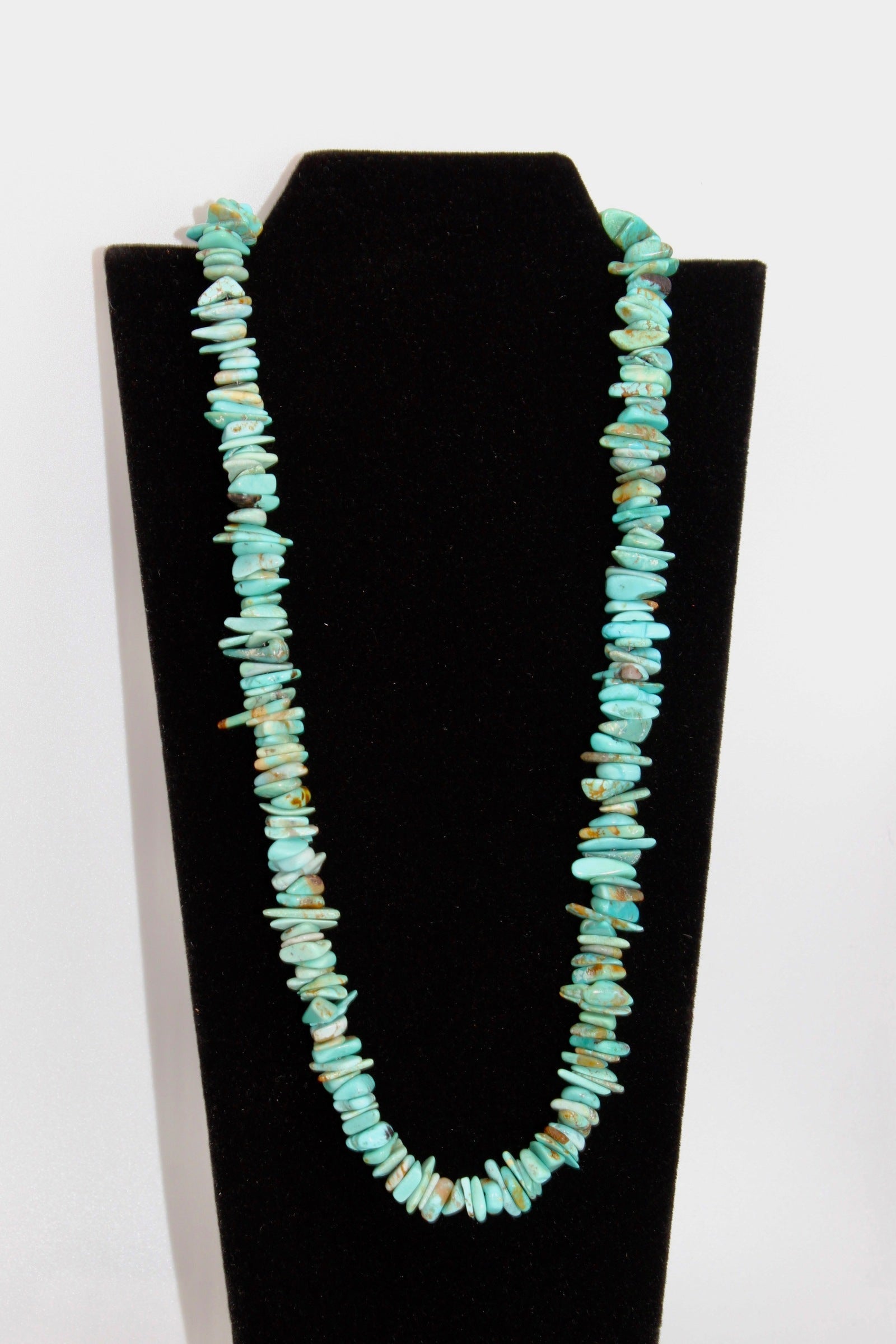 Green Tibetan Turquoise Necklace