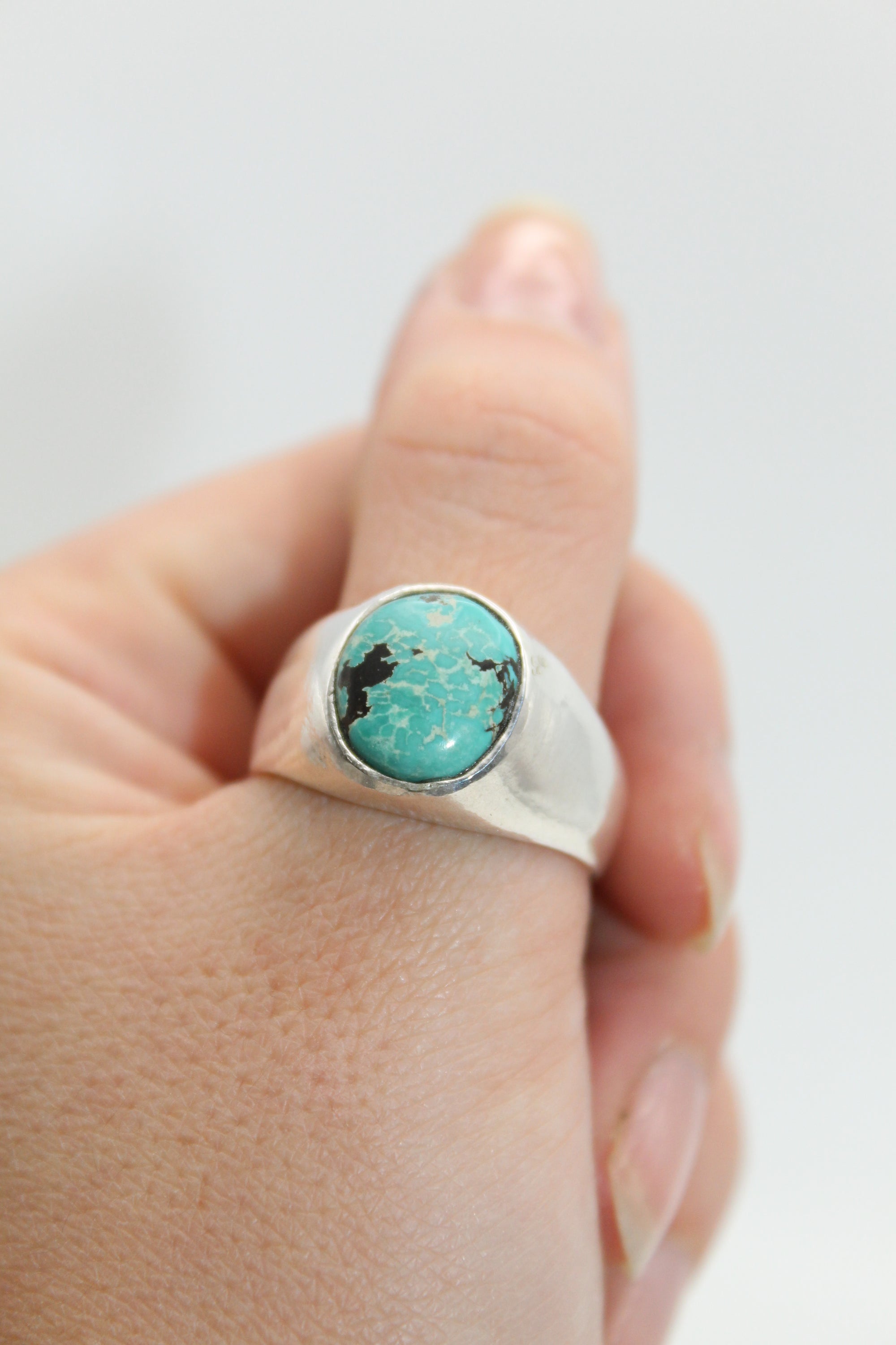 Turquoise Signet Ring