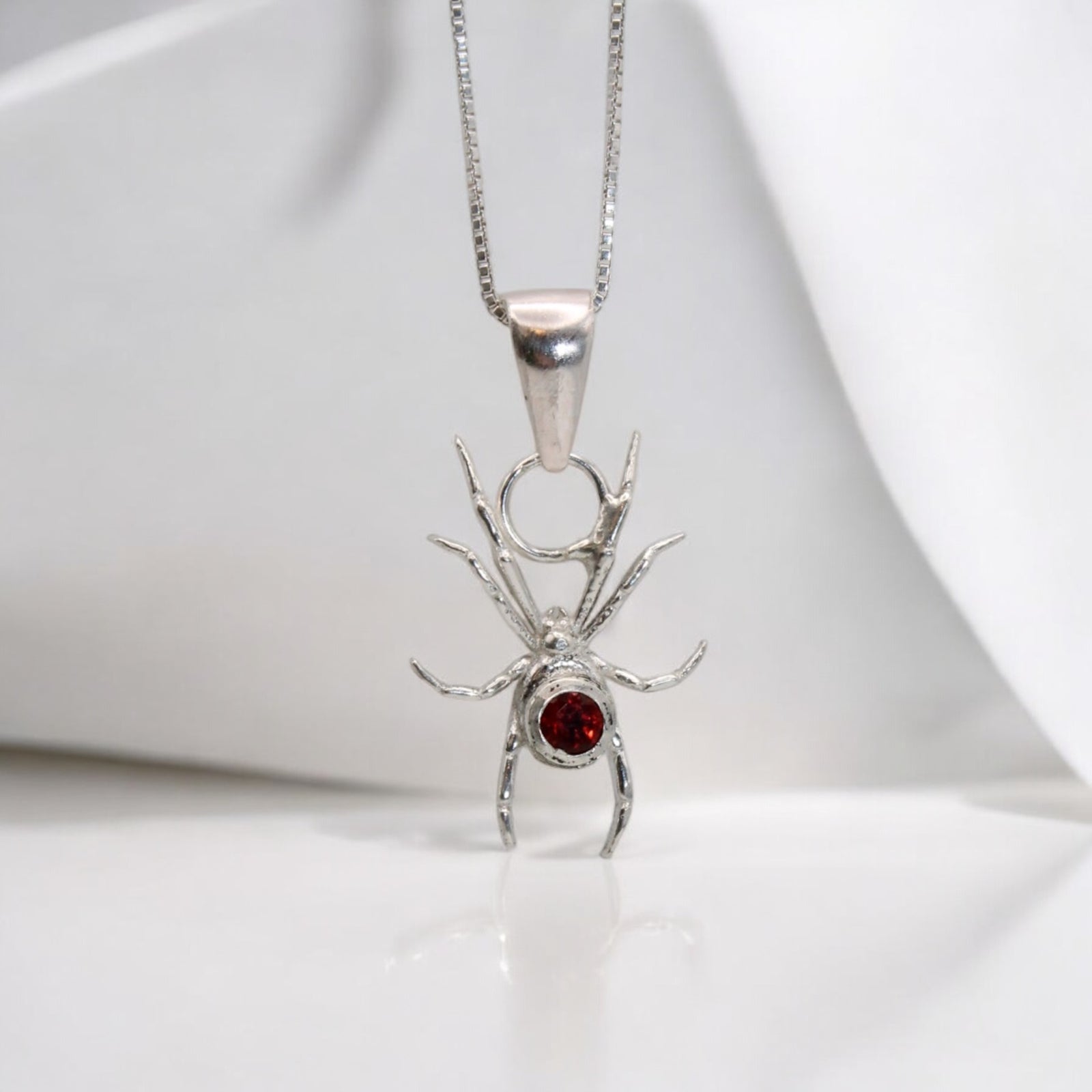 Spider Charm Necklace