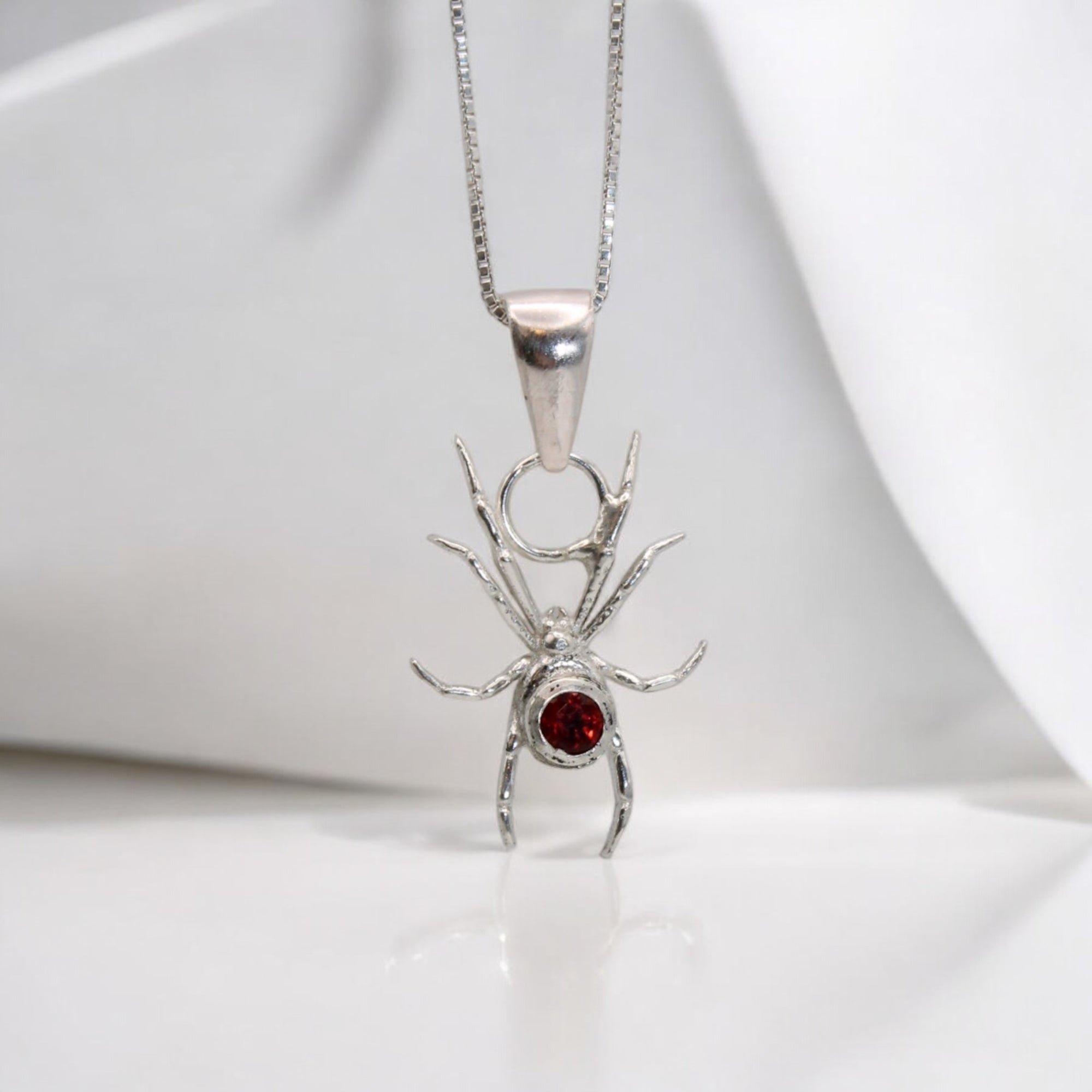 Spider Charm Necklace